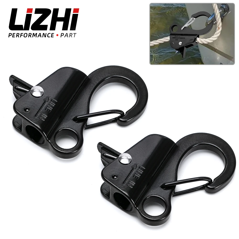 

Stainless Steel Boat Fender Clip Boat Fender Quick Release Clip Boat Bumper for Docking Ideal For Boat Docking Yacht Fittings