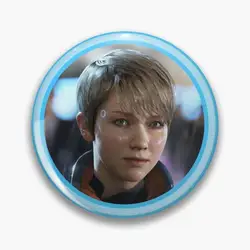 Kara AX400 (Detroit: Become Human) Pin Buttons Brooches  Jewelry Accessory Customize Brooch Fashion Lapel Badges