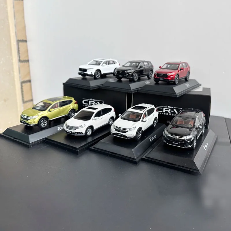 Diecast Alloy 1/43 Dongfeng CRV CR-V 2012-2023 Full-series SUV Car Model Adult Classic Collection Static Display Boy Toys