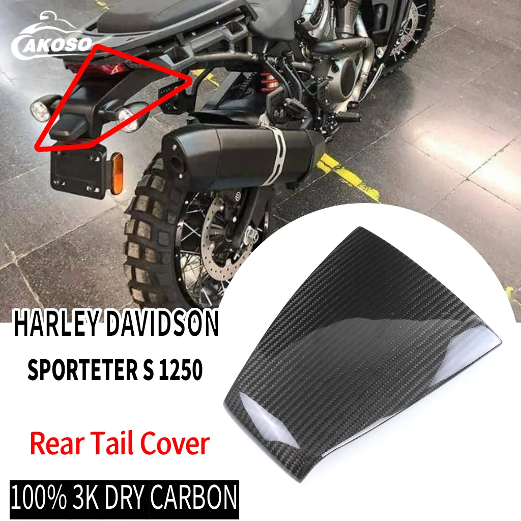 

For Harley Davidson Sportster S 1250 Carbon Fiber Rear Seat Cowl Motorcycle Accessories Modified Parts 100% Dry Carbon