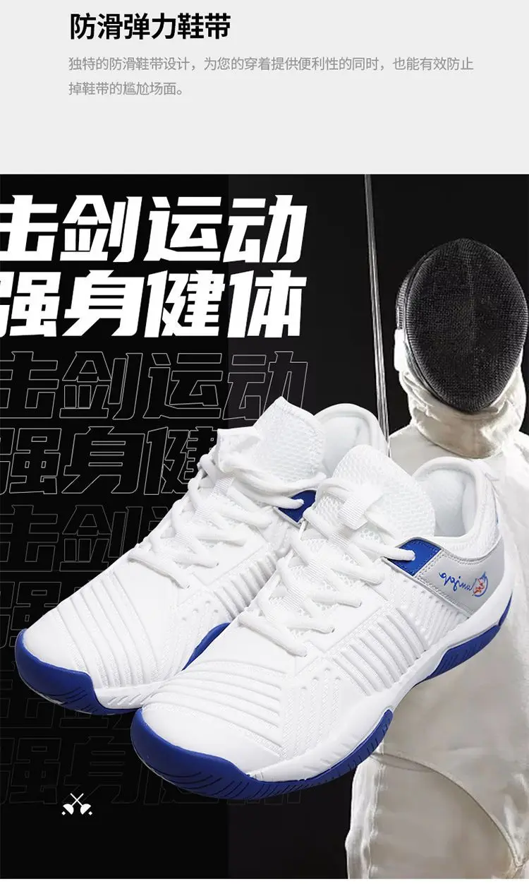 Nowe męskie buty tenisowe 2023 Oddychające buty tenisowe Damskie szybko sznurowane buty sportowe Duże rozmiary 35-46 Buty do badmintona