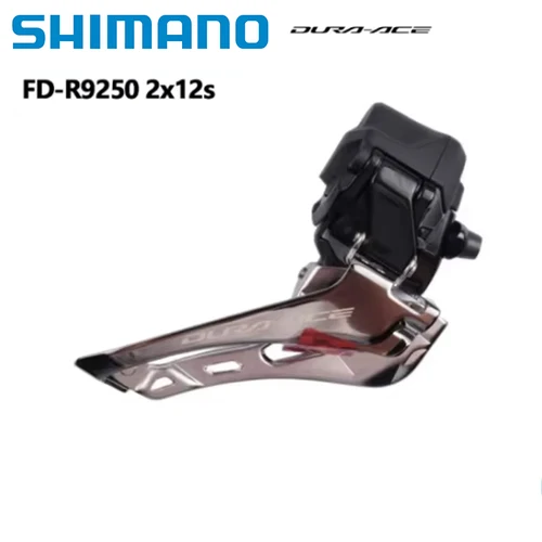 Imagen 2 del producto Shimano Di2 DURA ACE R9250 desviador delantero 2x12s bicicleta de carretera Shifte FD-R9250 DURA-ACE serie R9200 soporte SD300 cable