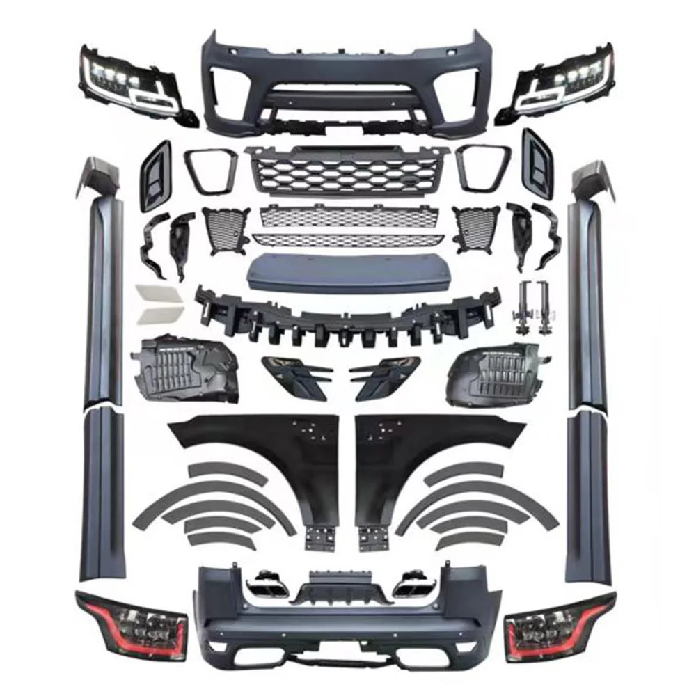 For Land Rover Range  Sport 2013 2014-2017  General Edition Upgrade Convert SVR model body kit big surround