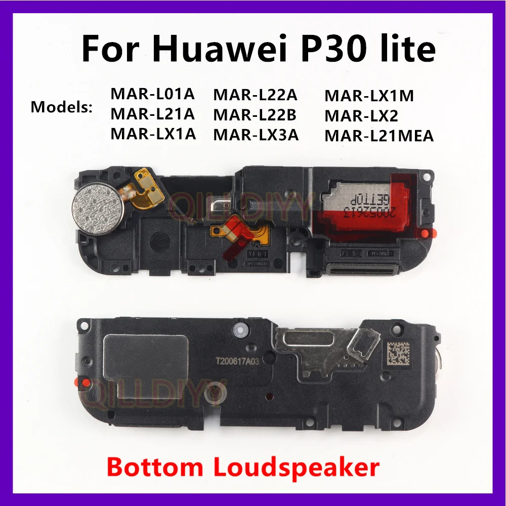 

Громкоговоритель для Huawei P30 Lite, нижний громкий динамик, зуммер, модуль звонка P30Lite, запасные части