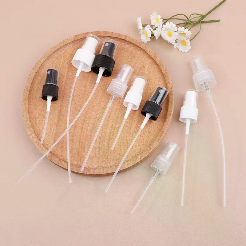 10 pz Bottiglia Spray Portatile Top Pompa Ugello di Profumo Nebbia Fine Spruzzatore Testa di Ricambio Riutilizzabile Essenziale 18/20/24mm