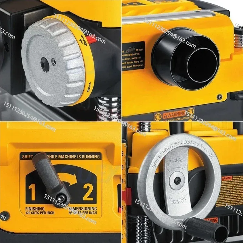 Electric Wood Thickness planer For Woodworking Planer Imported Multifunctional Automatic Pressure Planer DW735