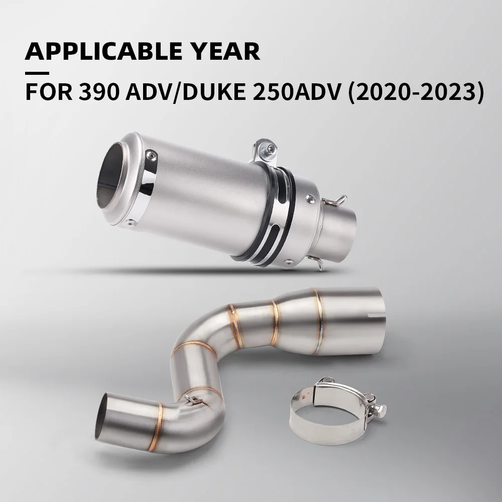 

Motorcycle exhaust for 390 Adventure 2020-2023 Motorcycle 250 ADV Exhaust