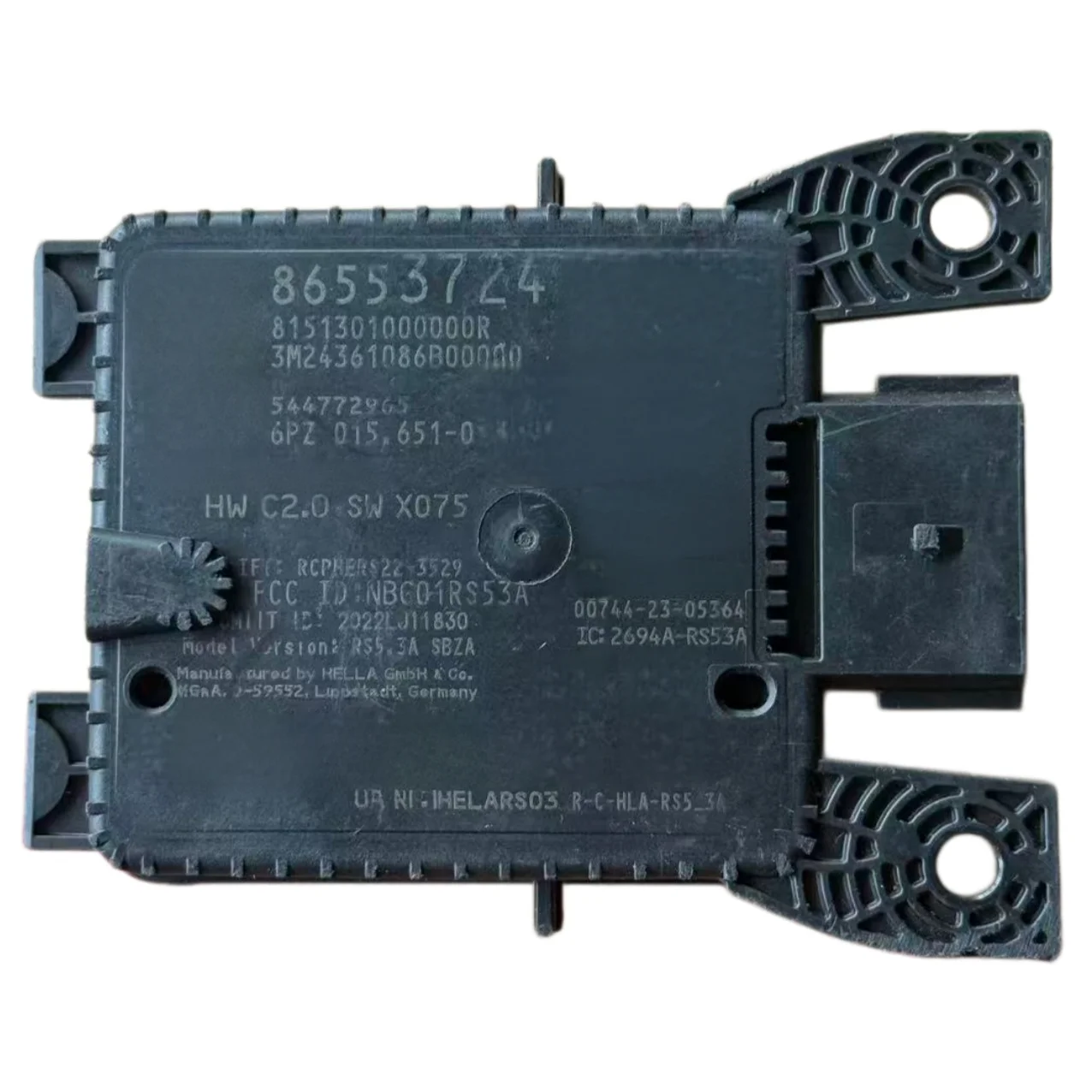 86553724 Passenger right rear blind spot radar module for 24-26 Chevrolet EQUINOX