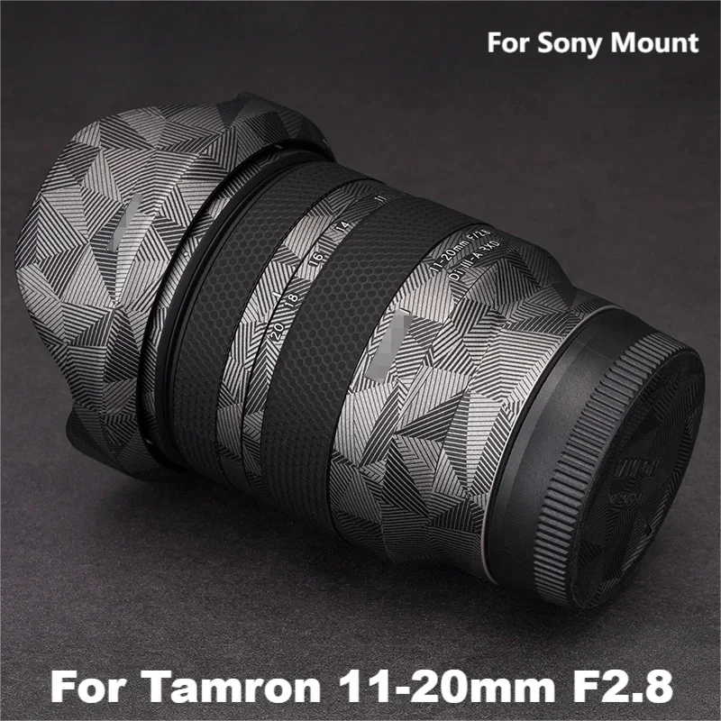 

11-20 Decal Skin Vinyl Wrap Film Lens Body Protective Sticker Coat (For Sony Mount) For Tamron 11-20mm F2.8 Di III-A RXD F/2.8
