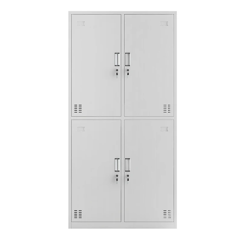 Cheap wholesale office Metal Filing Cabinet Office Furniture 2 Door Locker with drawers Steel filing products Storage Cabinet