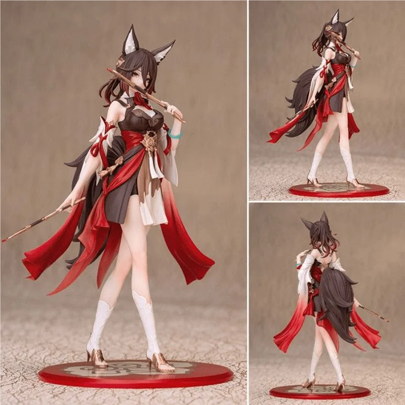 

Honkai: Star Rail Anime Character Fox Girl Tingyun Standing Posture Pvc Model Exquisite Ornaments Collectibles for Fans Toy Gift