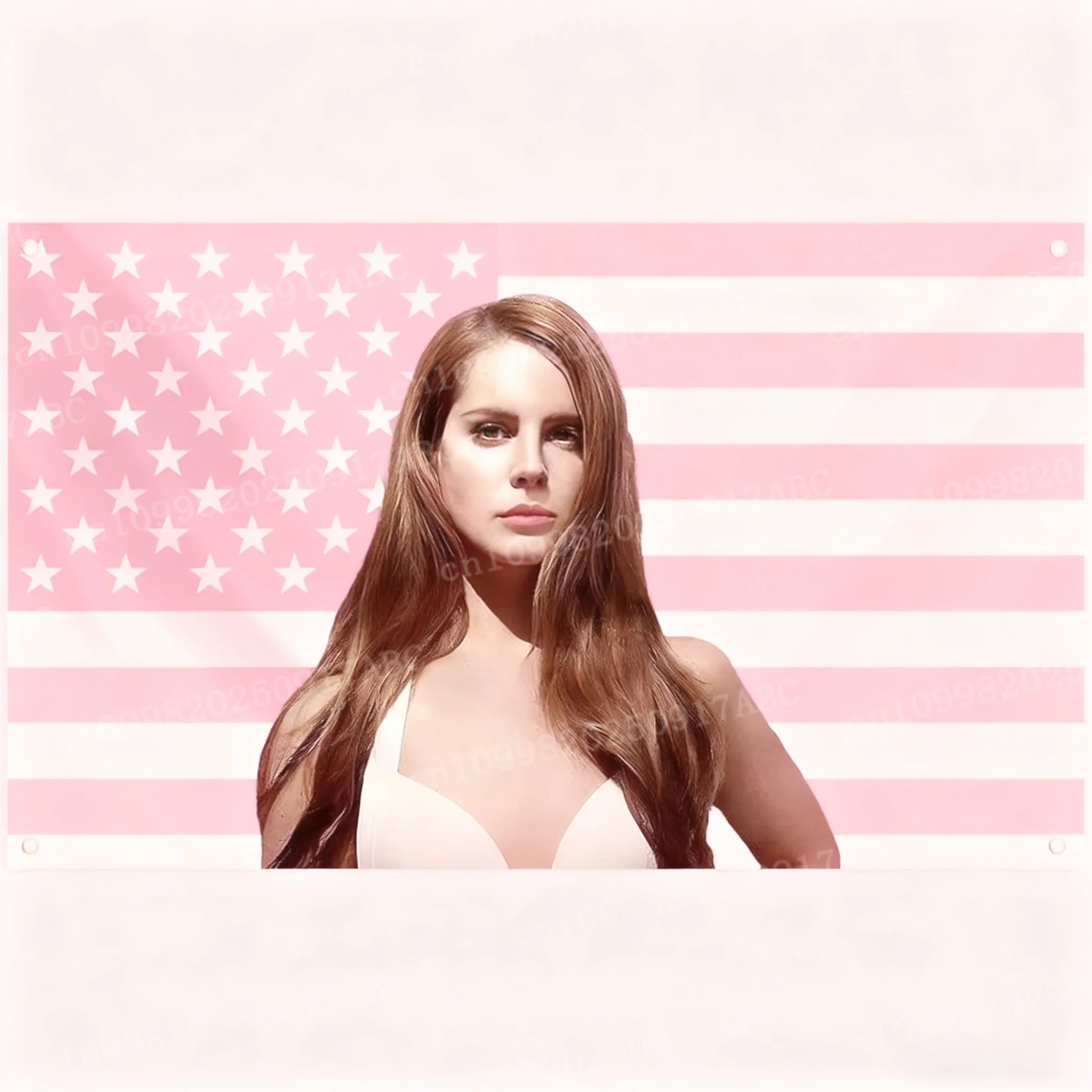 لانا ديل ري العلم نسيج الأمريكية راية مضحك روما نسيج أربعة الحلقات للكلية النوم رجل غي غرفة نوم المنزل نسيج