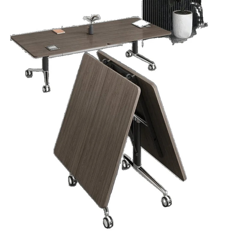 

Folding conference table, training table, chair movable splicing office