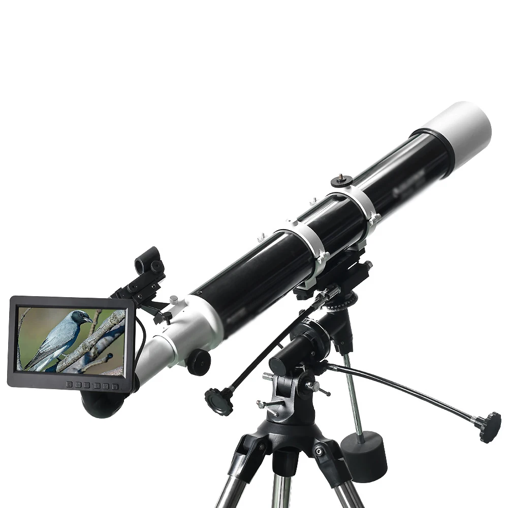 7 inch Astronomical Telescope Electronic Eyepiece Recorder Microscope Electric Stargazing Mirror IPS Display Astronomy Camera