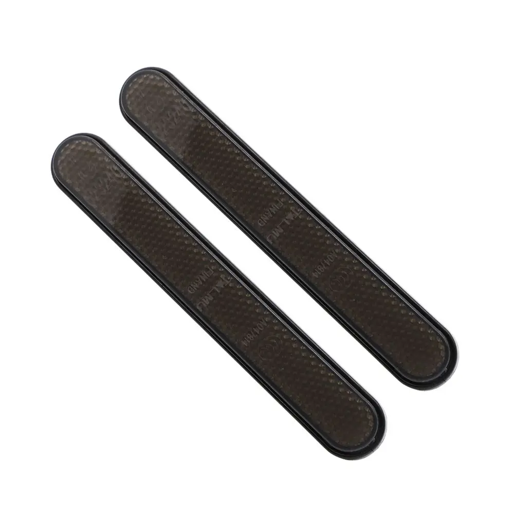 2Pcs New Decorate Side Reflector Motorcycle Front Fork Reflector Luminous Stickers Warning Sign Reflective Sticker For Harley
