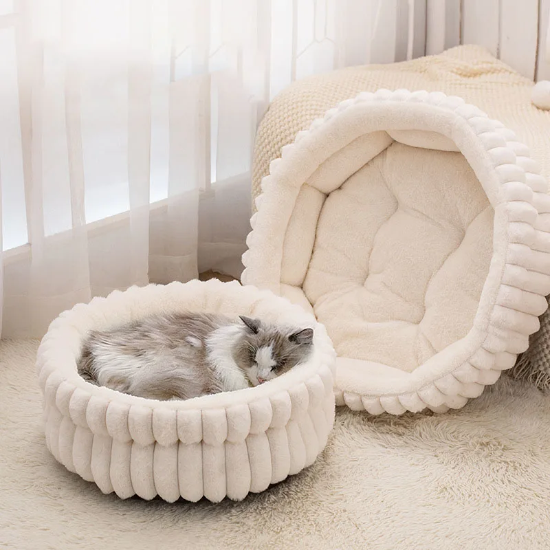 

STLFWholesale Pet Beds Warm Comfortable Cats House Non-slip Soft Dog Cushion Breathable Sleeping Basket Pet Bed Dog Bed