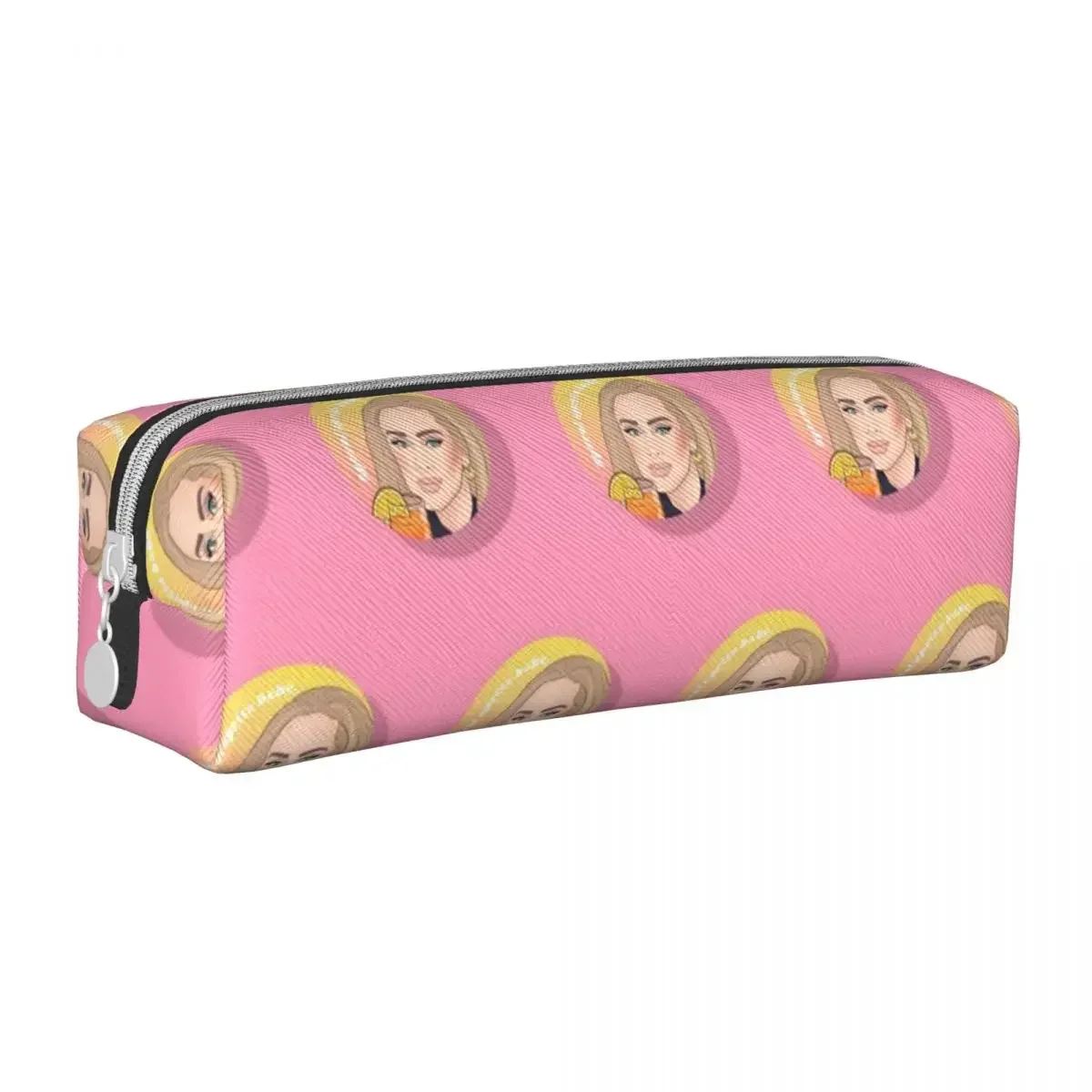 Lovely Adele Singer Music Pencil Case Pencilcases Pen Holder Kids Large Storage Bag School Supplies Zipper Stationery