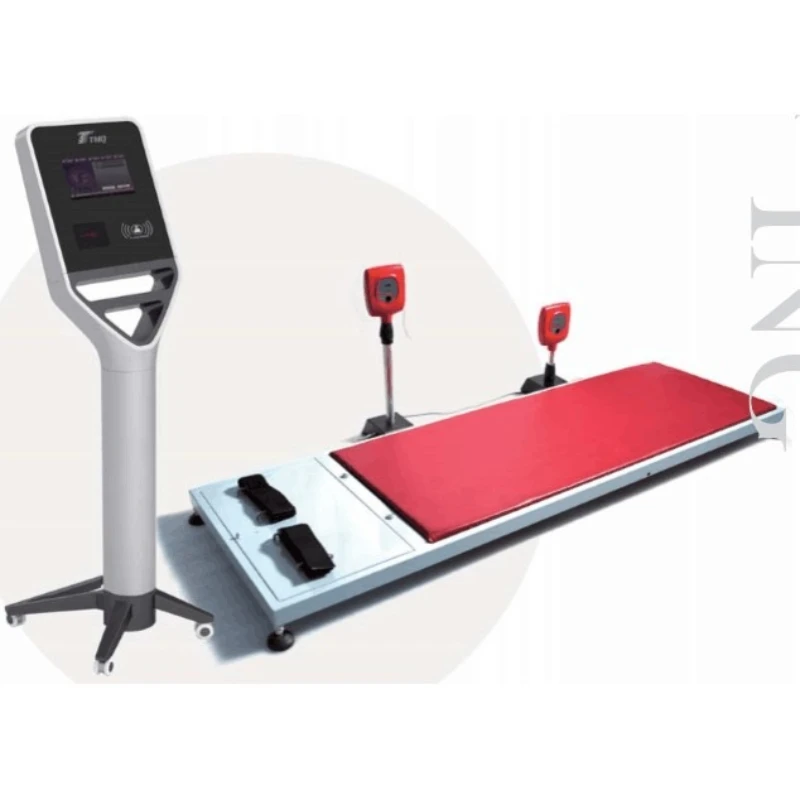 The intelligent touchscreen sit-up test instrument can be extended to tow 8 people