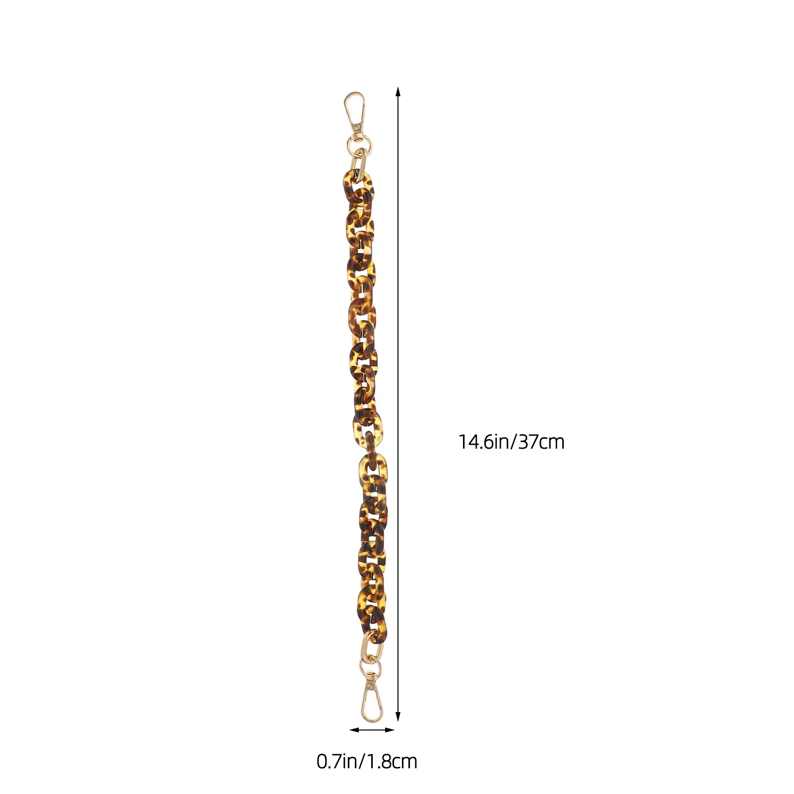 3 قطع من سلسلة المحفظة الأكريليكية: حزام حقيبة مزخرف لحقيبة اليد ومحفظة بديلة عبر الجسم ومحفظة معصم للهاتف خفيفة الوزن #5