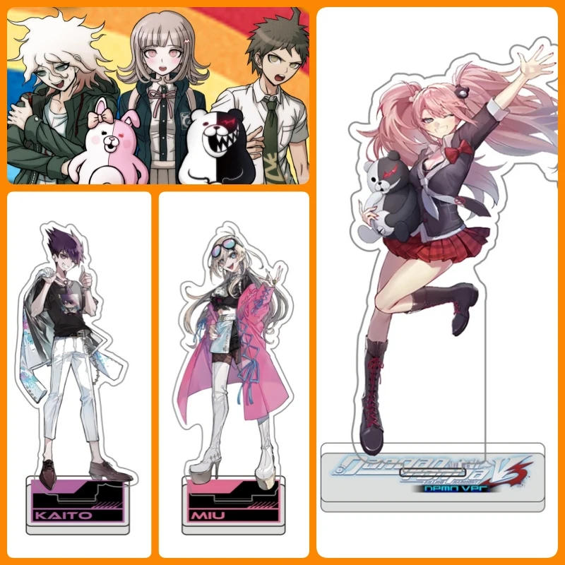 Hot Anime Danganronpa V3 Acrylic Stand Killing Harmony Model Plate Decoration Originality Desk Figure Display Collection 15cm