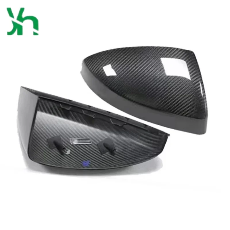 مناسبة لأودي R8(2016-)TT (2015-) TTS (2016-)TTRS (2016-) غطاء مرآة من ألياف الكربون الجافة لاستبدال غطاء مرآة الرؤية الخلفية #4