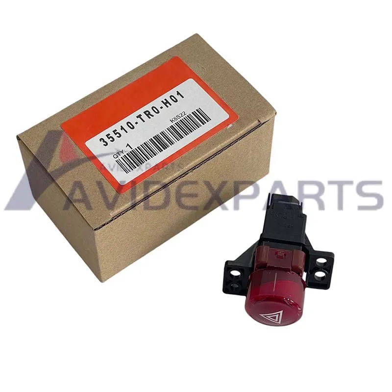 

35510-TR0-H01 For Honda Civic 2012 2013 2014 ABS Hazard Light Button Switch Replacement Fit Accessories