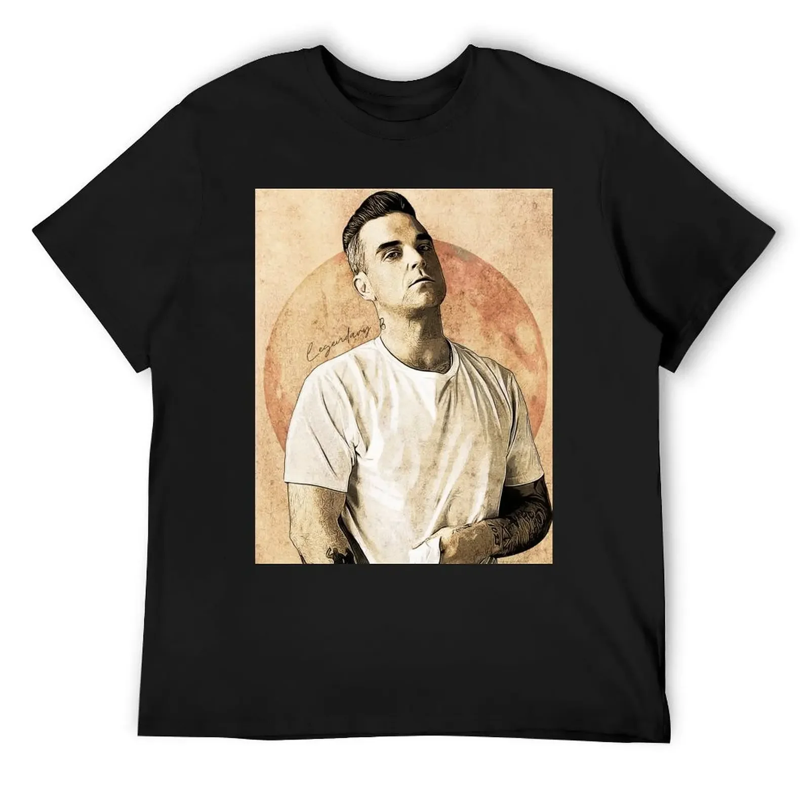 

Legendary Robbie Williams T-Shirt sweat tops t shirts for men graphic