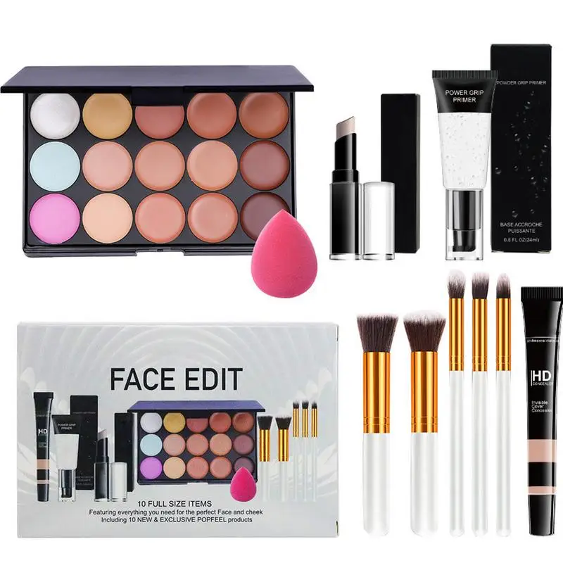 Make Up Kits Women Face Professional Makeup Kit Makeup Set Make Up Kit With Lip Gloss Eyeshadow Palette Brush For Women