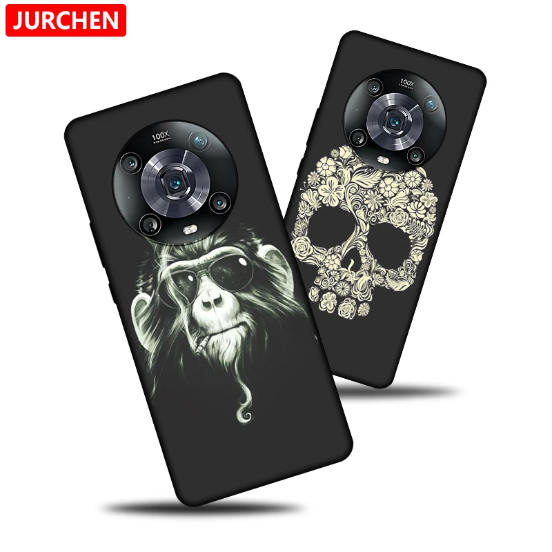 Silicone Cases For Huawei Honor Magic4 Cartoon Pattern For Honor Magic 4 Pro Lite 4Lite 4Pro 5G LGE-AN00 LGE-AN10 ANY-LX3 Cover