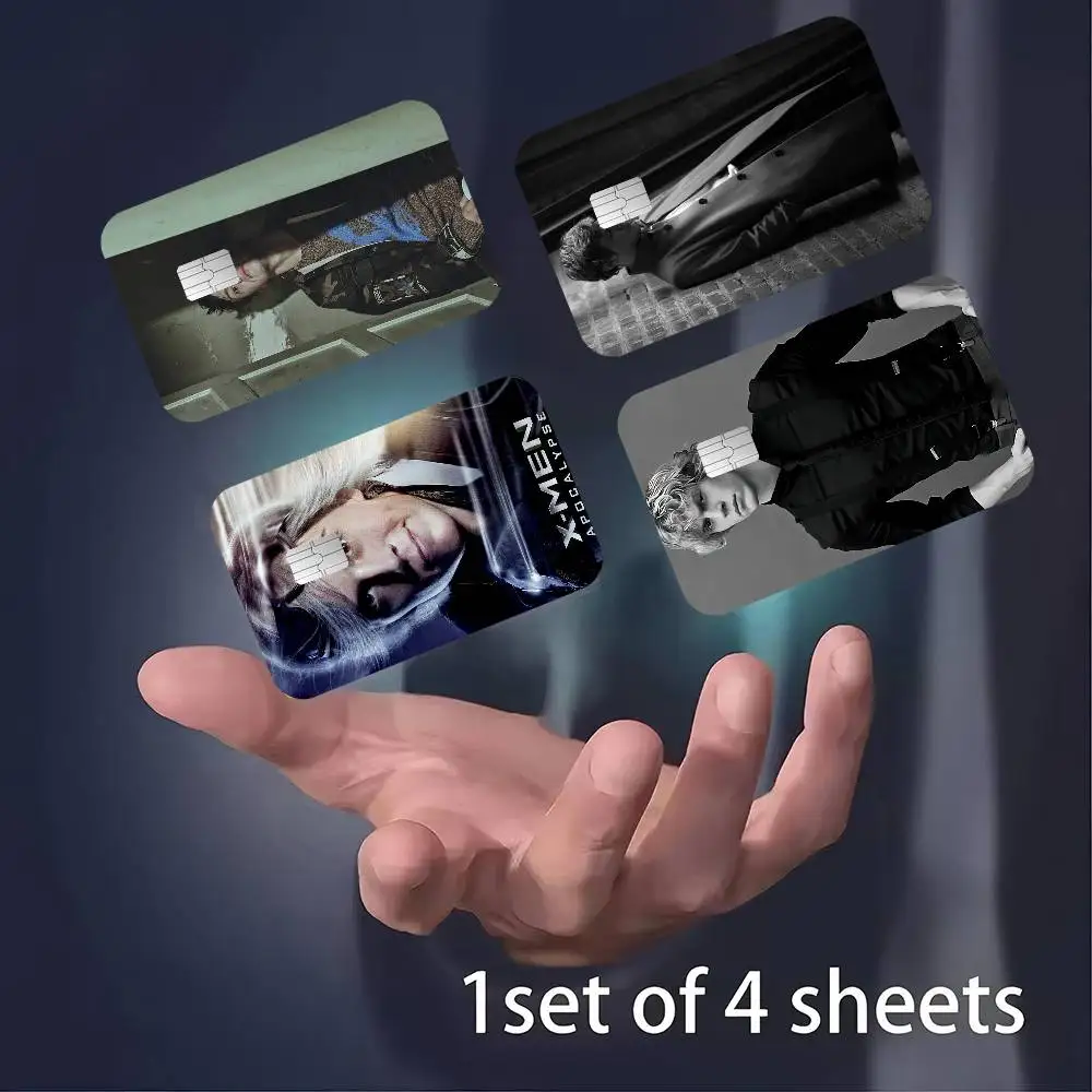 Evan Peters Actor Anmie Sticker Film Skin Cover for Credit Card Debit Bank Card Front