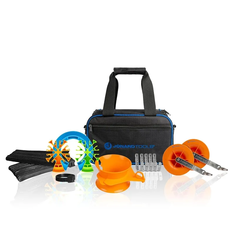 

Jonard Tools TK-605 Cable Pulling Kit - Complete Cable Management Kit, Includes Tie Straps