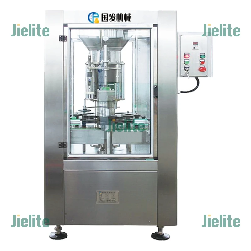 Fully Automatic Automatic Cork Wine Bottle Capping Machine 1 4 6 Heads Bottle Corking Machine