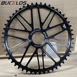 BUCKLOS 50T Road Bike Chainring CNC Aluminum Alloy Gravel Bike Chainwheel for SHIMANO Direct-Mounted Bicycle Chainring Parts