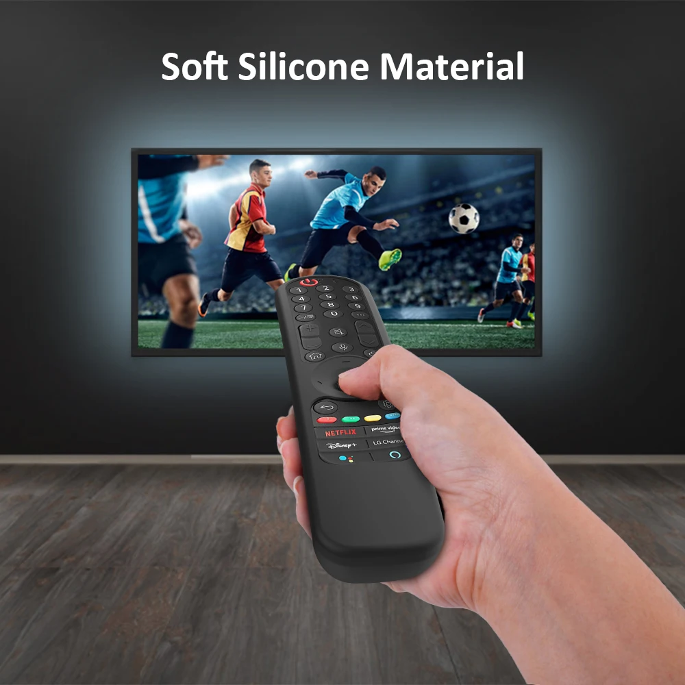 AN-MR21GA Silicone Case For LG AN-MR21GC AN-MR21N Magic Remote Control Protective Soft Cover Shockproof For LG OLED TV Remote