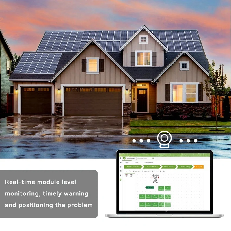 650W PV Power Optimizer MPPT 12V-75V Input Ip68 Real-Time Solar Panel Monitoring Voltage-Limiting Anti-Hotspot