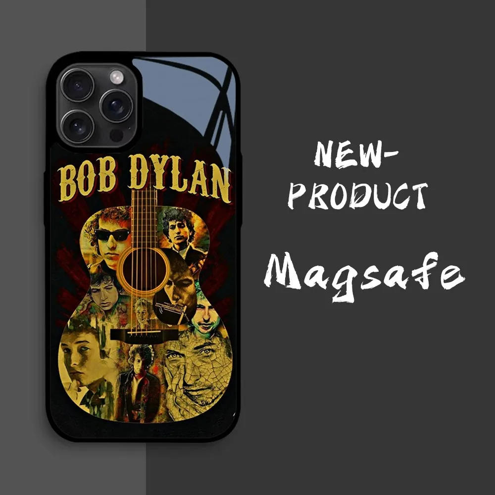 Classic Singer B-Bob Dylan Blonde Musician Old Photograph Phone Case For iPhone16 15 14 13 12 11 Pro Xs Max Mini XR X 7 8 Plus l