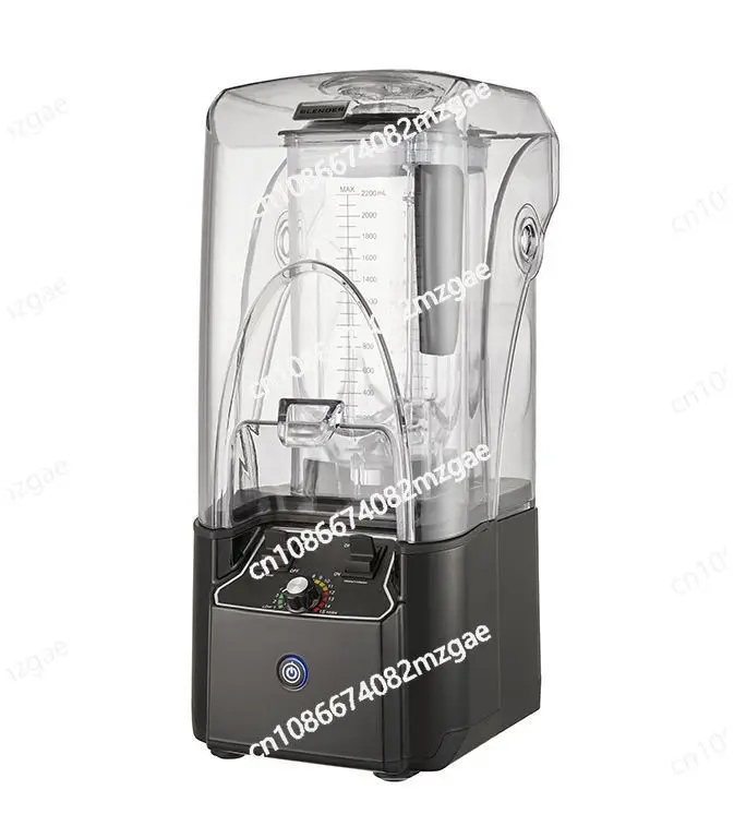 2.2L Silent Smoothie Machine with Cover Ice Smoothie Machine 2000W Ice Blender Heavy Duty