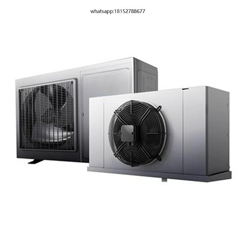 Unité de condensation refroidie par air, équipement de réfrigération industrielle pour chambre froide de congélation rapide, stockage de viande et de poisson