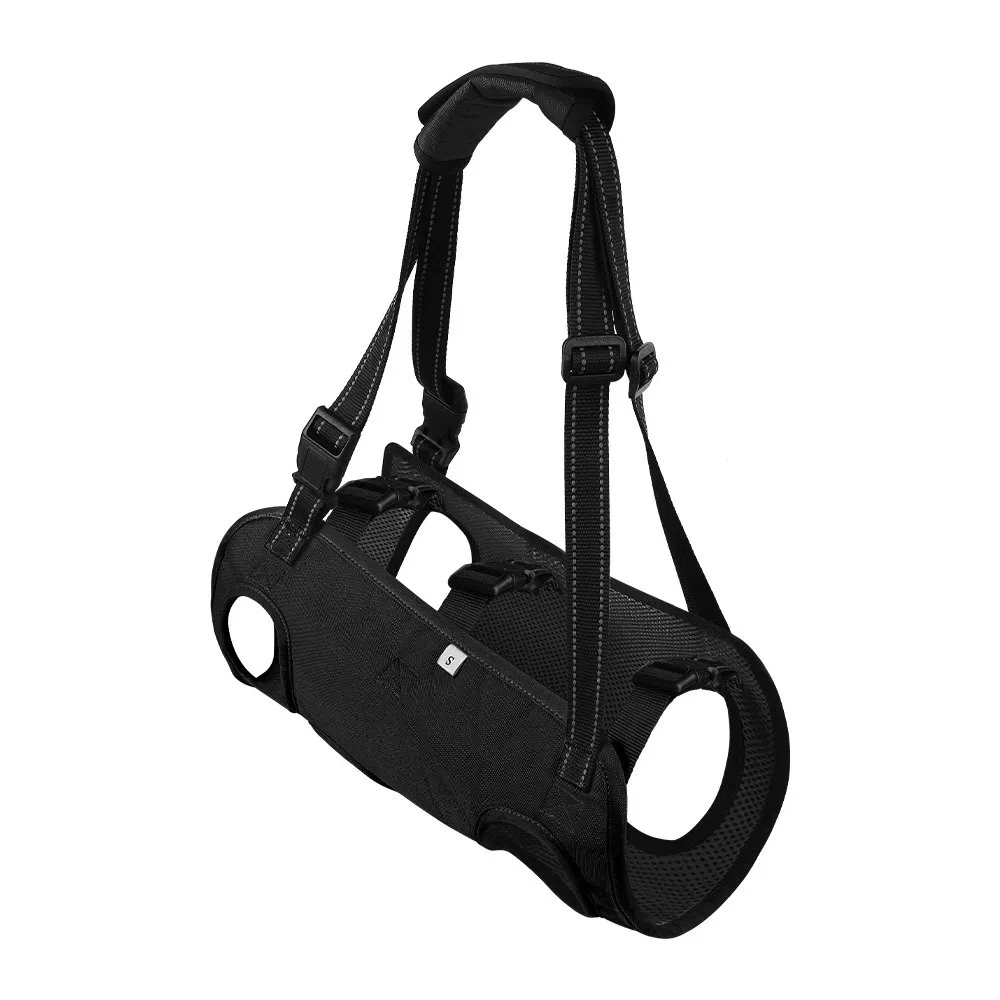 

Adjustable Strap Dog Lift Harness Portable Legs Support Dog Sling Carrier Soft Lining Thicken Handle Pet Lifting Vest