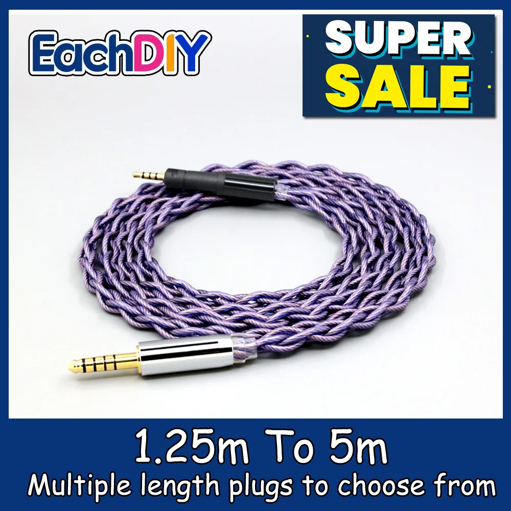 

Type2 1.8mm 140 cores litz 7N OCC Headphone Cable For Sennheiser HD599 HD569 HD 560S HD559 hd560s LN008250