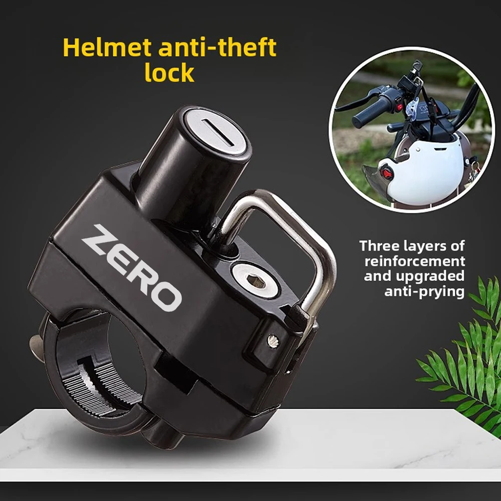 Cerradura para Casco de Motocicleta para ZERO SR/S SR/F SR S FXE DSR/X DSR DS ZF6 FX MMX, Antirrobo, Accesorios para Moto