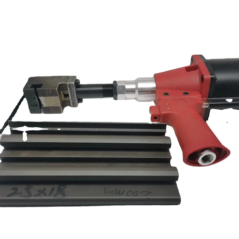 

C Channel Pneumatic Punchers Vertical Weep Holes Punching Tools for Structural Steel Beam