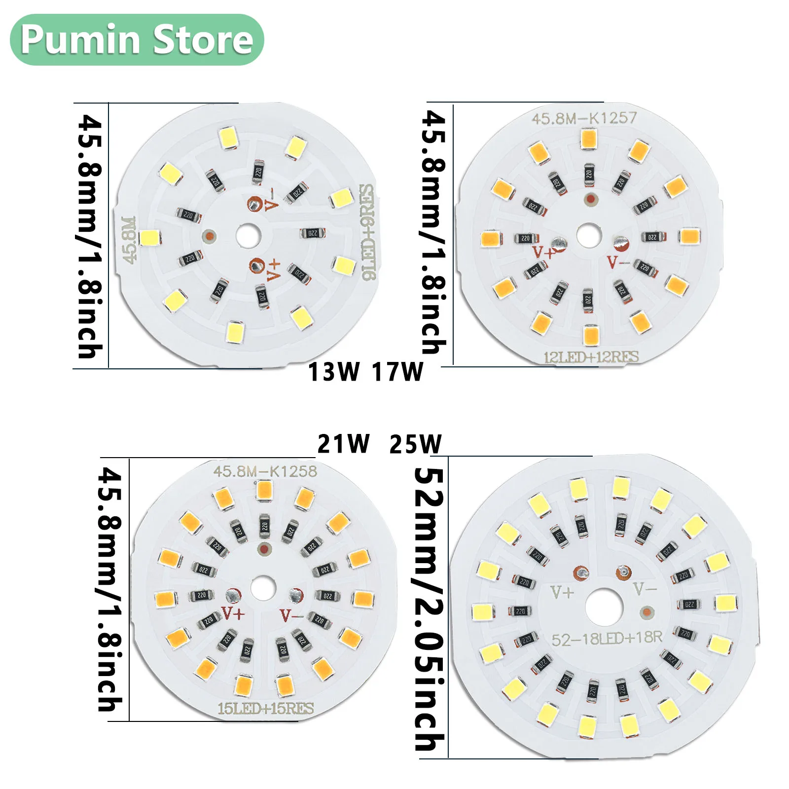 10pcs DC12V LED Lamp Bead LED Bulb Lamp Circular Cold White Warm White For Mobile Light Accessory Light Board Light Source DIY