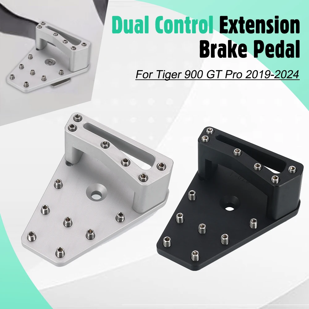 

Motorcycle Accessories Rear DualControl Brake Lever Pedal Step Tip Extension For Tiger 900 GT Pro 2019-2020-2021-2022-2023-2024