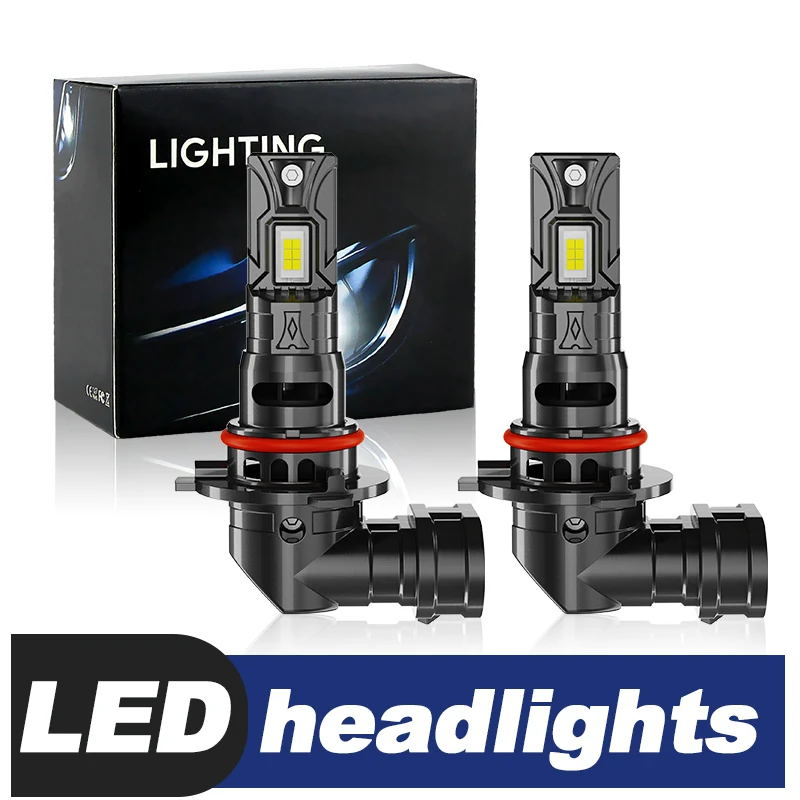 

Car Lights Mini Head Lamp 1:1 Size Wireless 9005/HB3 9006/HB4 LED CANBUS LED Car Headlight High/ Low Beam Fog Light Accessories