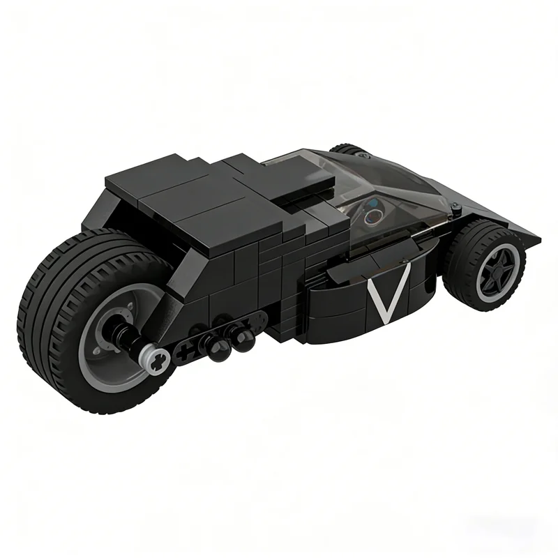 127 stks MOC City Champions Viurs ViV Lift 1 Hypercar Model Bouwstenen Architectuur Idee Speelgoed Kerstcadeau Onderwijs Baksteen