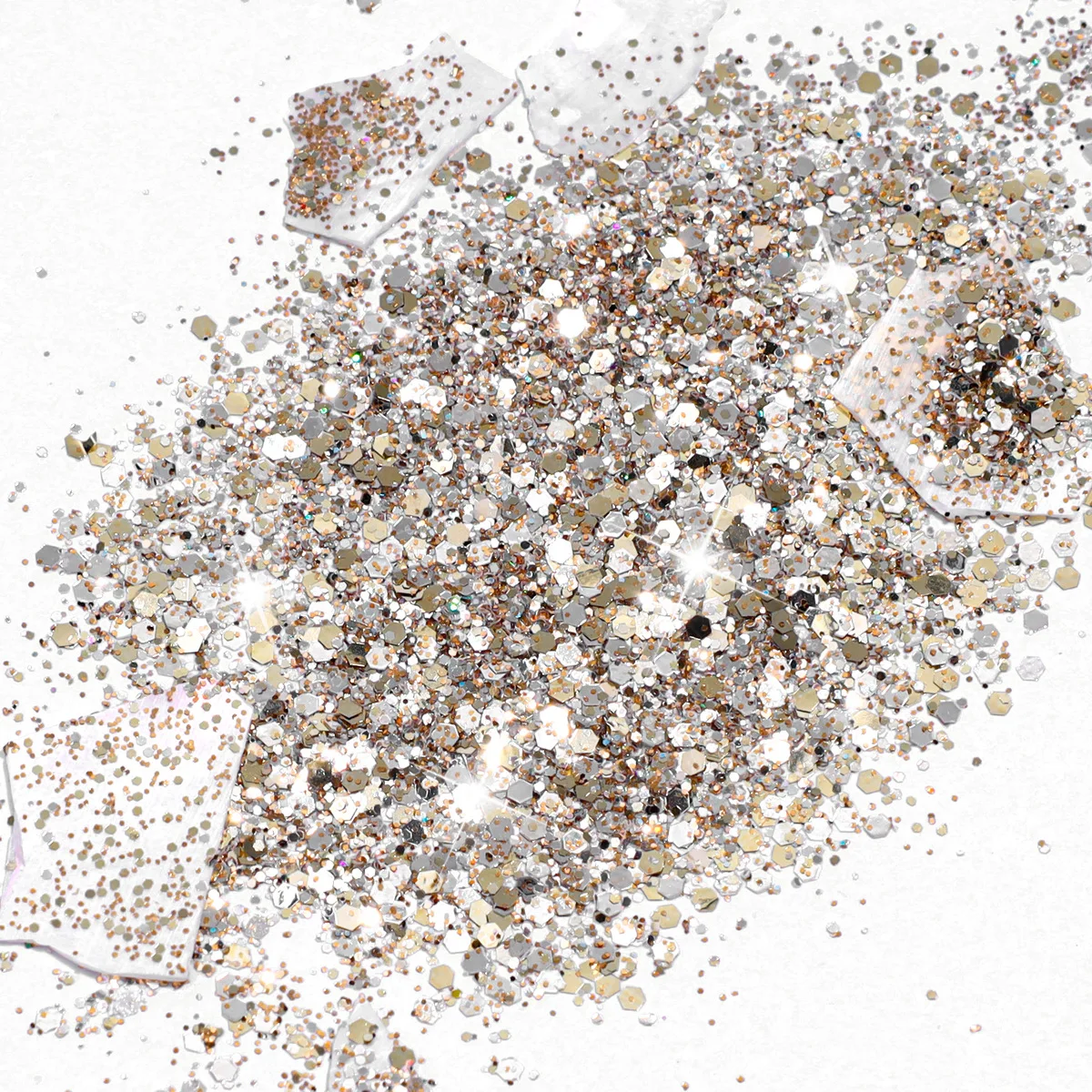 Crystal Glaxy Nail Glitter Powder Sequins Powder Confetti Nail Sequin Lentejuelas Para Manualidades 4 colors available