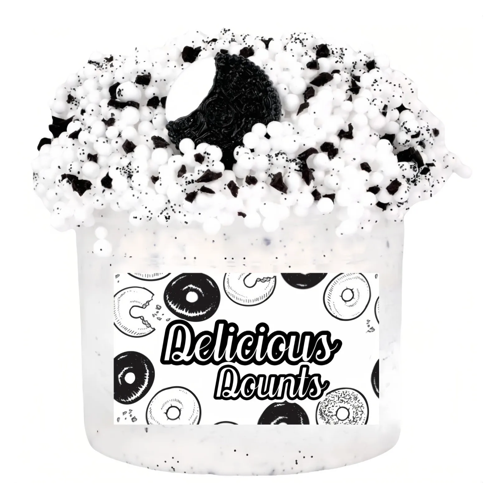 لتقوم بها بنفسك لوازم الوحل الفاكهة الروائح رقيق الطين دونات الديكور الطين القطن الطين الضغط الناعم اليدوية الوحل اللعب