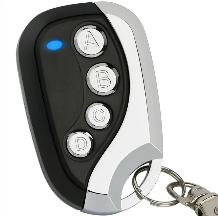 Duplicateur de copie intelligent 433MHz, télécommande RF sans fil, 4 boutons, porte de Garage électr