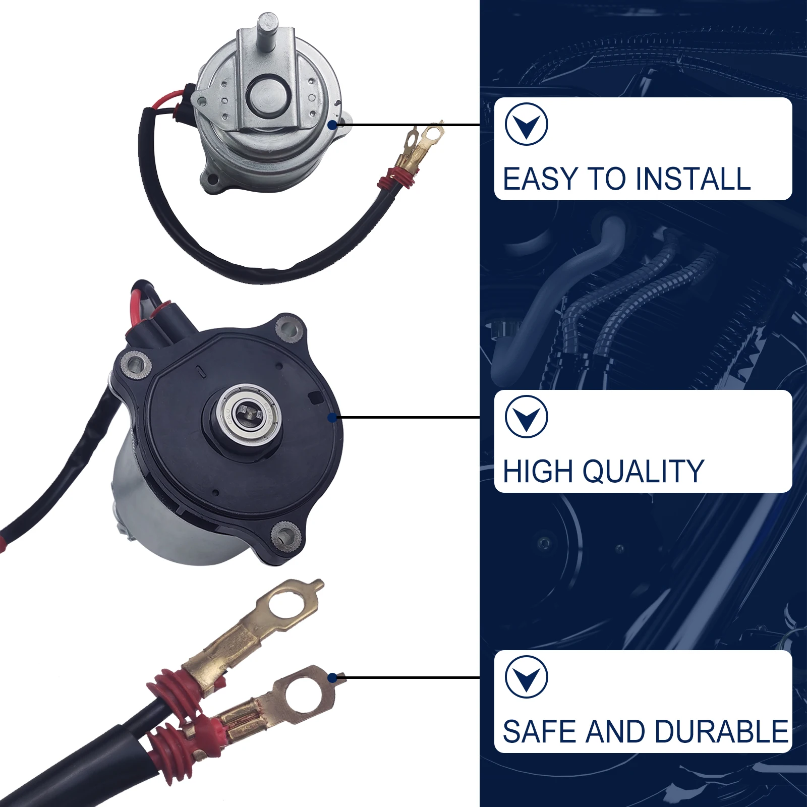 FEXON ABS Pump Brake Booster Motor Compatible with Lexus GX460 GX470 LX570 LX450D Toyota 4Runner 47960-60050 4796060050